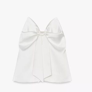 New Zara bow top